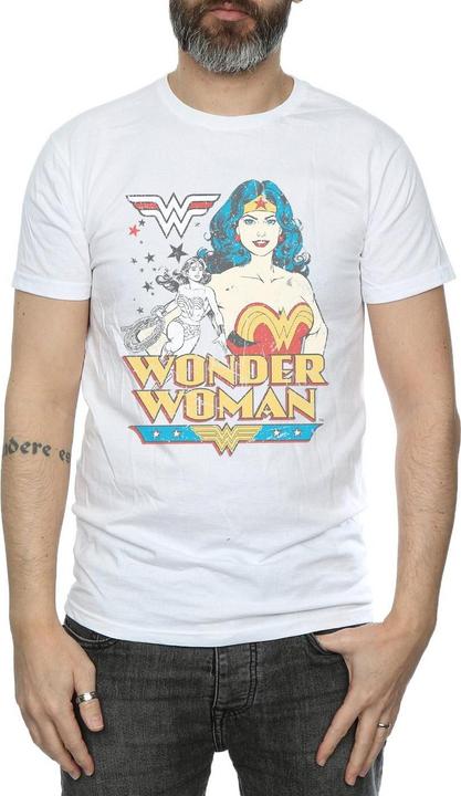 Immagine prodotto Wonder Woman Posing Maglietta Uomo (XXL)