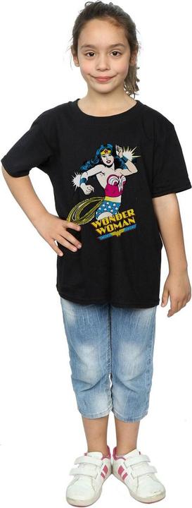 Produktbild Wonder Woman Girls Lasso Cotton T-Shirt (128)