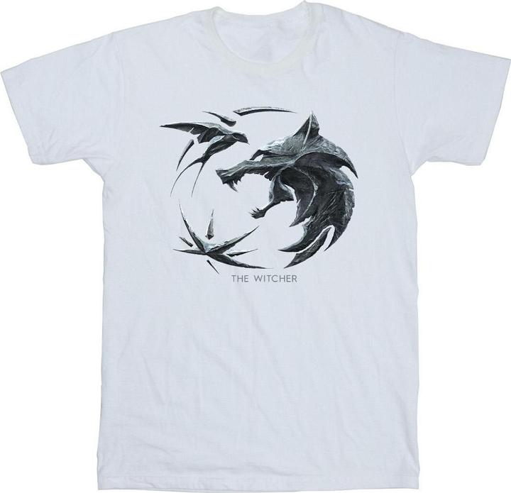 Produktbild Netflix The Witcher Wolf Logo TShirt (5XL)