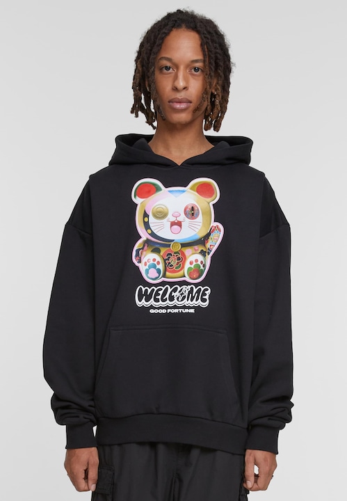 Produktbild Urban Classics Welcome Cat Ulrta Heavy Oversize Hoodie - 91521 (XS)