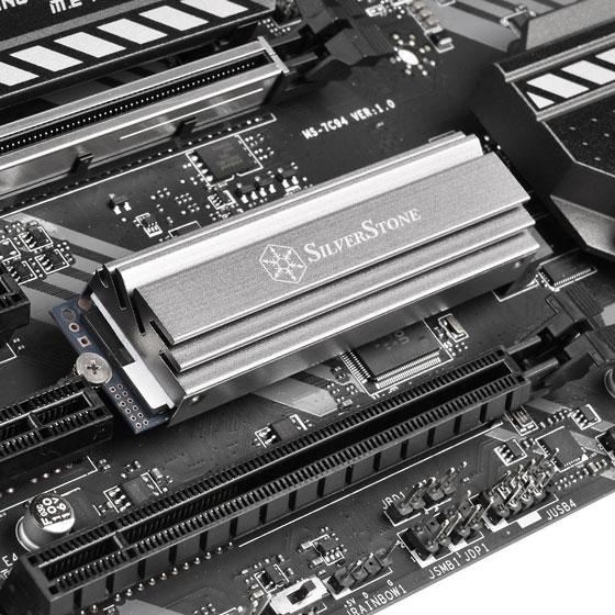 Immagine prodotto Silverstone TP04 Raffreddatore passivo M.2, alluminio