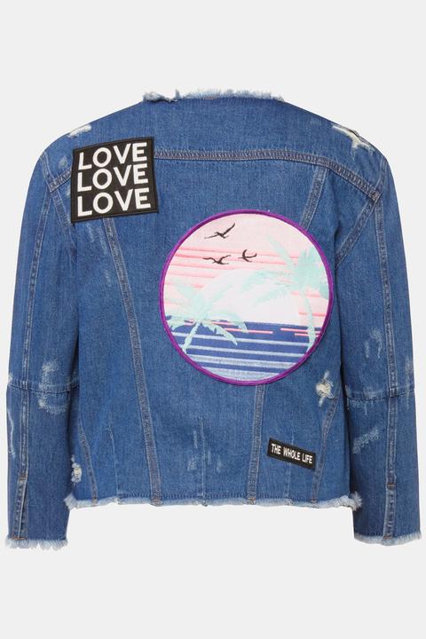 Actual product image Studio Untold Distressed Denim Jacket (54)
