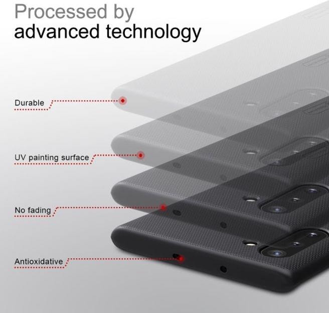 Actual product image Nillkin Super Frosted Shield Series (Samsung Galaxy Note 10)