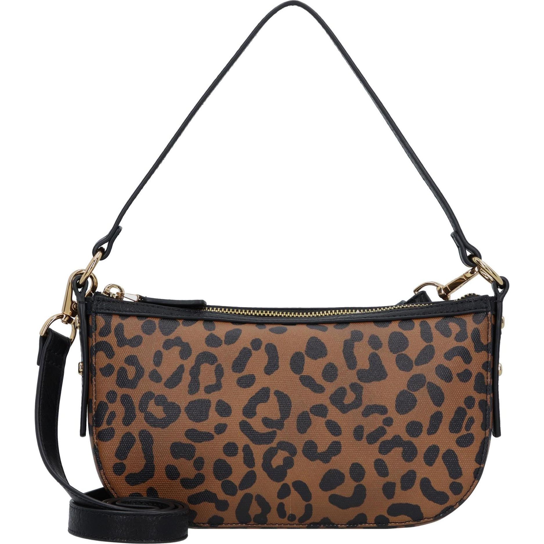 Fossil, Handtasche, Jolie Schultertasche Leder 21.5 cm, Schwarz