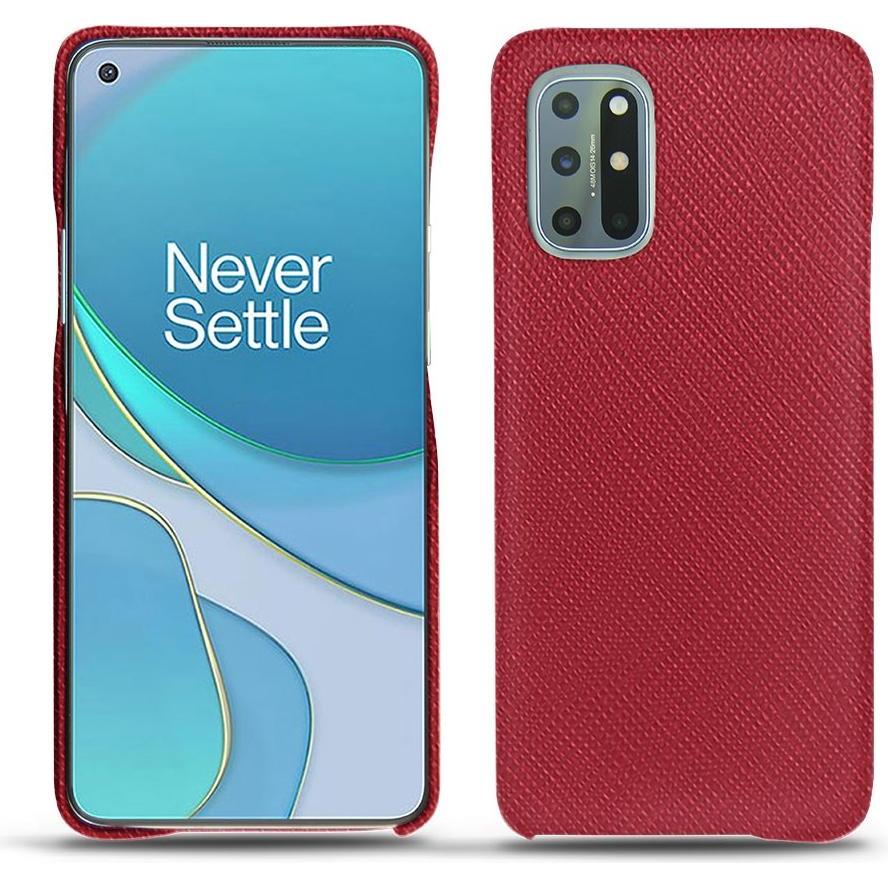 Noreve Lederschutzhülle (OnePlus 8T), Smartphone Hülle, Rot