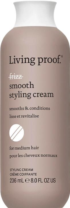 Actual product image Living Proof No Frizz Smooth Styling Cream 8 Fl Oz (Hair paste, 236 ml)