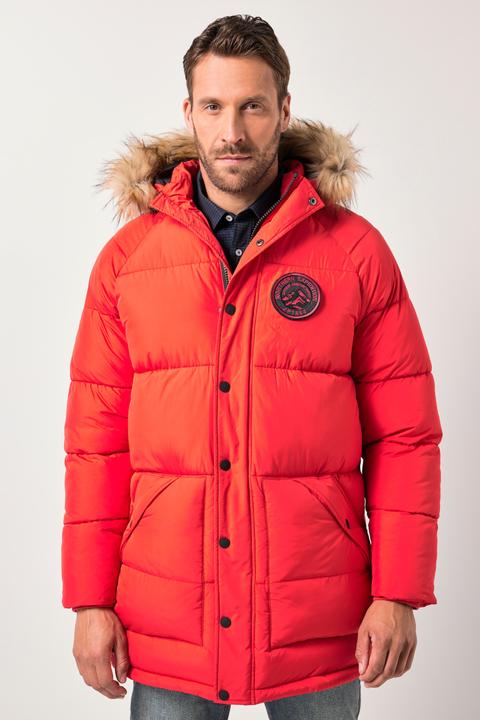 Produktbild JP1880 Stepp-Parka, Kapuze, Webpelz, Badges (XL)
