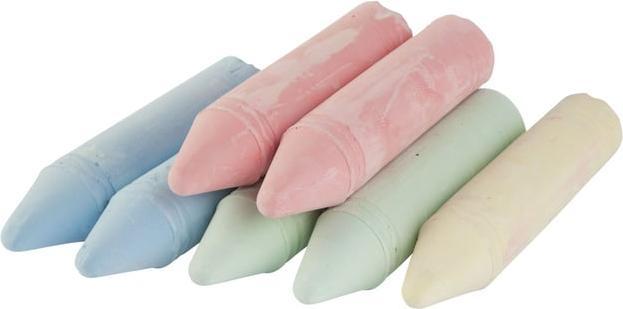 Besttoy Jumbo road chalk - 7 sticks - coloured - 1 piece (7x)