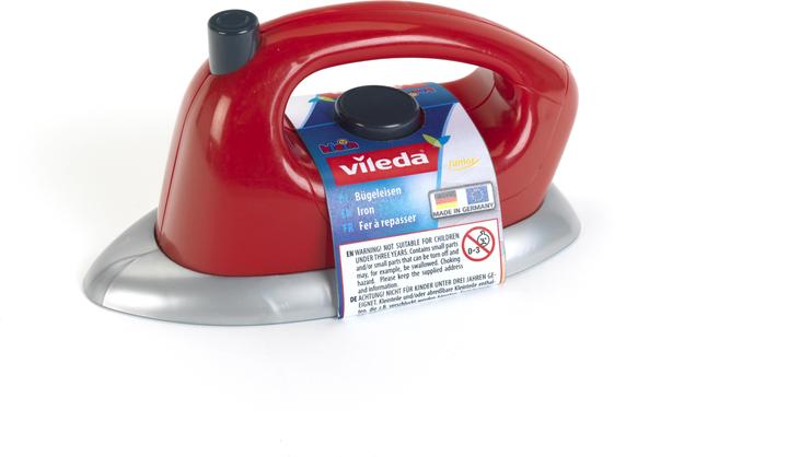 Image du produit Theo Klein Fer à repasser Vileda avec banderole