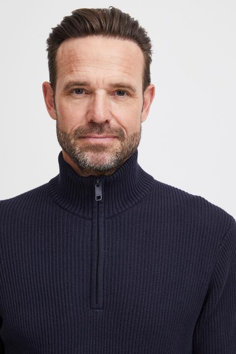 Produktbild FQ1924 FQKyle ribbed texture halfzip - Pullover - 21900568 (S)