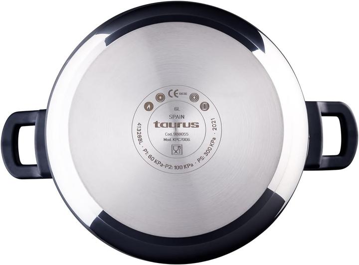 Produktbild Taurus Great Moments 6L SuperrapidL Edelstahl (Dampfkochtopf, Edelstahl)