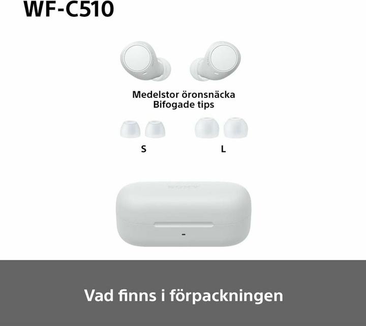 Actual product image Sony WF-C510 (No noise cancellation, 11 h, Wireless)