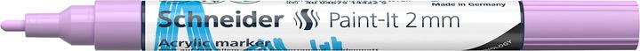 Valeurs nutritives et ingrédients Schneider Marqueur acrylique Paint-It 310 2mm violet pastel (1x)