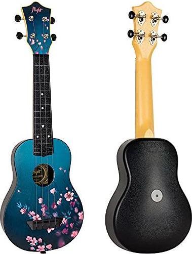Actual product image Flight Ukulele Travel Soprano ABS – Sakura (Soprano)
