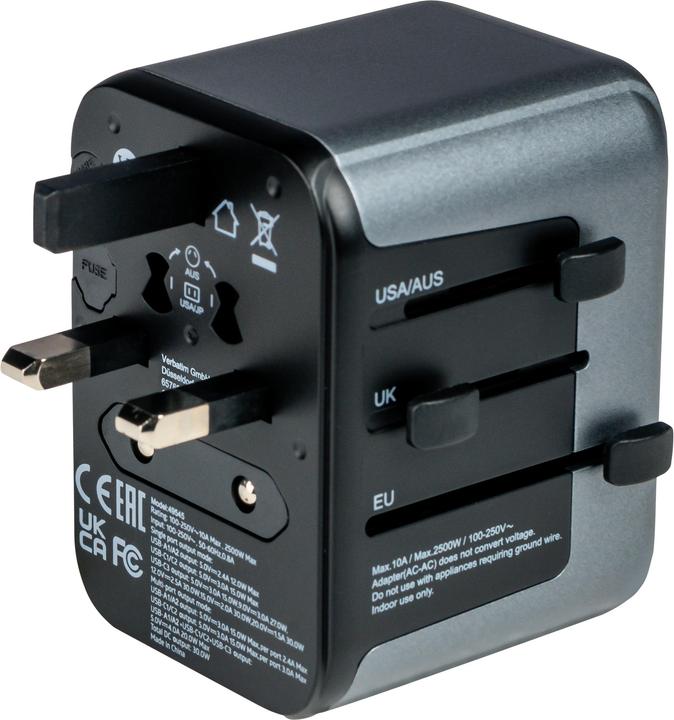 Verbatim Universal Travel Adapter
