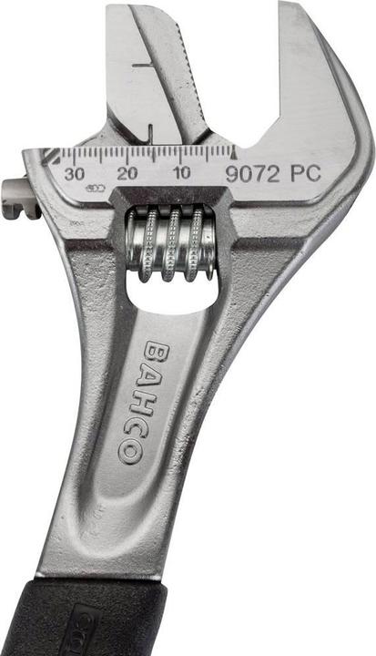 Produktbild Bahco ERGO Rollgabelschlüssel, mit gummiertem Griff und einstellbarer Backe - 33 mm (33 mm)
