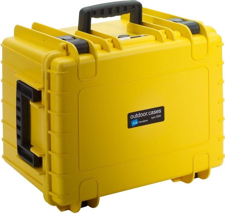 Actual product image B&W International Protective case foam plastic type 5500 (Photo case, 4.70 l)