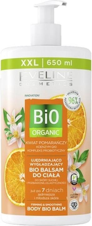 Eveline Bio Organic Firming and Smoothing Body Balm Pomarańcza 650ml (Körpercreme, 650 ml)