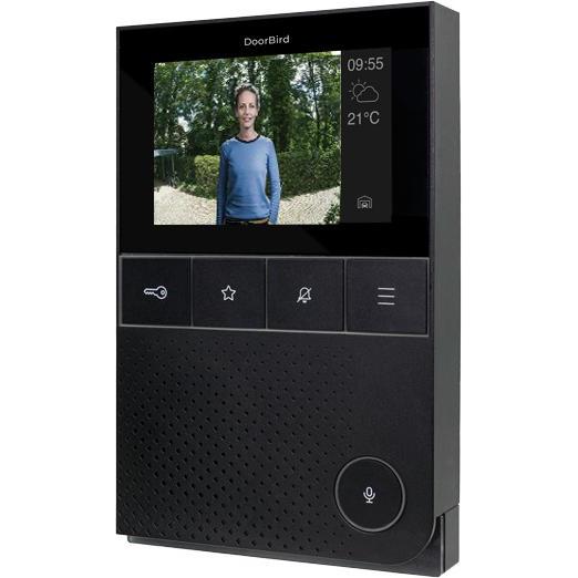 Doorbird, Campanello + Citofono, D11 Business-Set Edelstahl V2A Aufputz inkl. Innenstation (WiFi, Cablato)