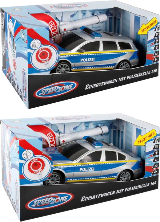 Actual product image Speedzone Police car