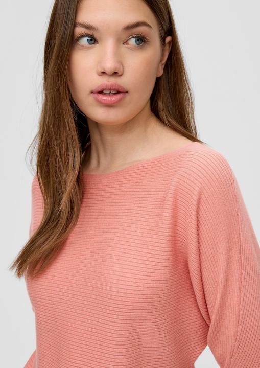 Produktbild s.Oliver Strickpullover Rippstrickpulli mit Fledermausarm (XXL)