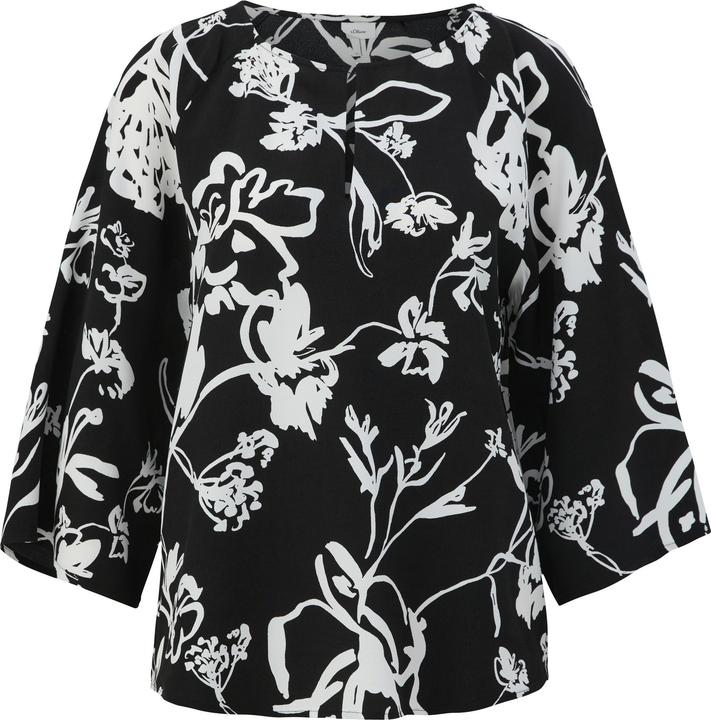 Produktbild s.Oliver Bluse Viskosebluse im Loose Fit (36)