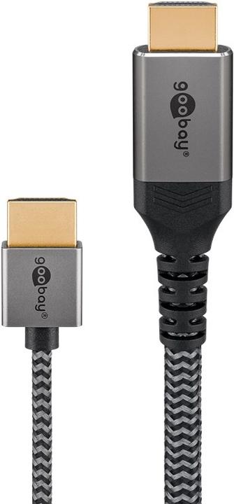 Produktbild Goobay Slim Ultra High-Speed HDMI-Kabel (0.50 m, HDMI, 2.1)