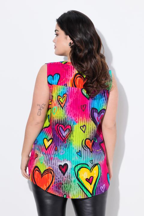 Immagine prodotto Angel of Style Bluse, ärmellos, Herzmuster (54)