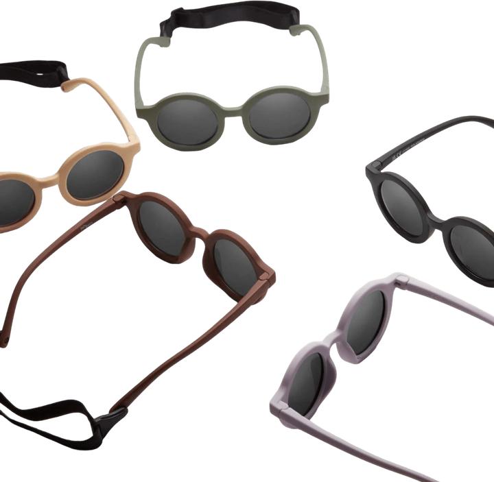 Actual product image BabyMocs Bendable Soft Sunnies - Black