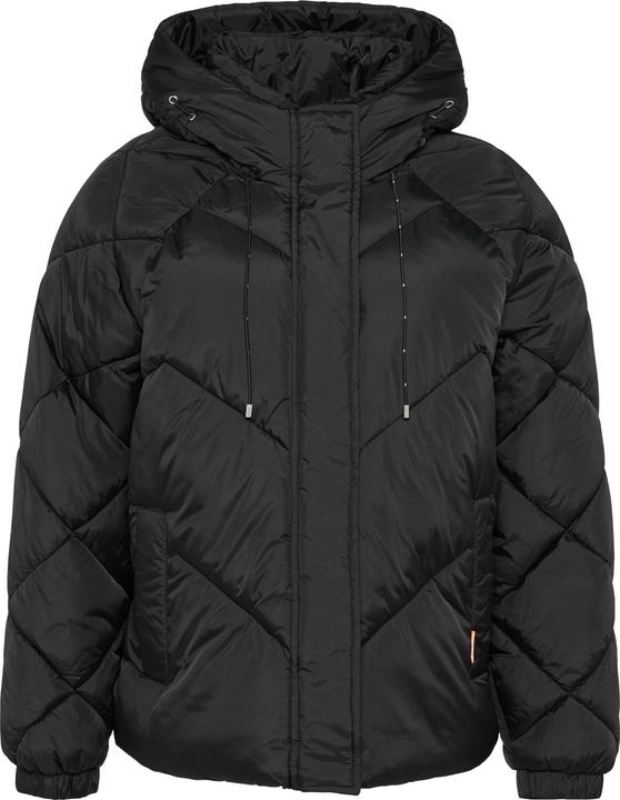 S.Oliver Outdoor-Jacke Wattierte Jacke mit Steppung und Kapuze