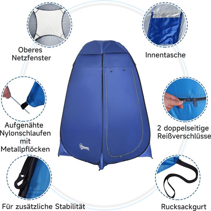 Immagine prodotto Outsunny Pop-Up (Tenda pitching, 1.50 kg, 1 persona)
