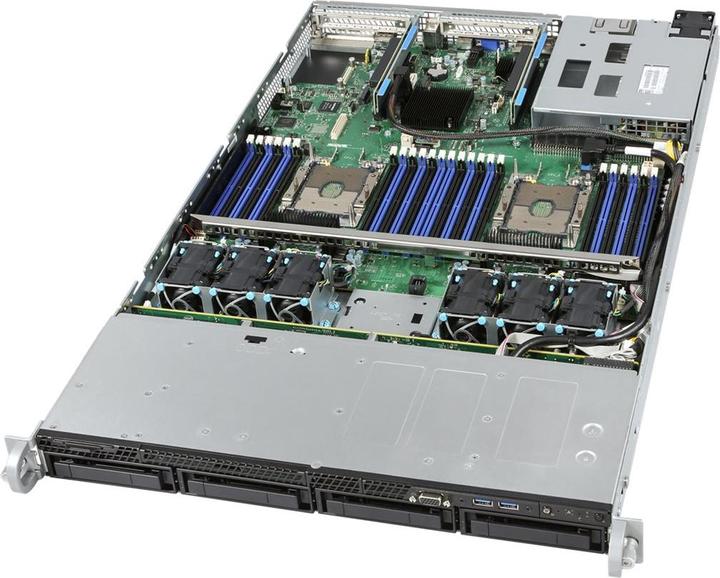Produktbild Intel Server Barebone R1304WFTYSR Dual port 1x S2600WFTR PSU