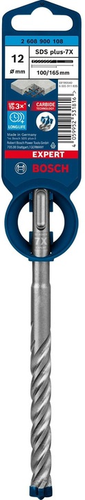Actual product image Bosch Professional Zubehör Expert SDS plus-7X (12 millimetres)