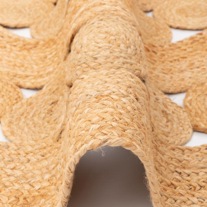 Produktbild Pergamon Naturfaser Teppich Jute Salsa Trend Rund (200x200 cm)