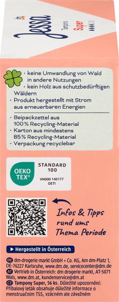 Produktbild dm Jessa Tampons Super (56 x)