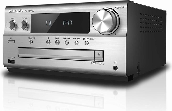 Actual product image Panasonic SC-PMX92 Home Audio Mini System (Bluetooth, CD player, 2x 60 W)