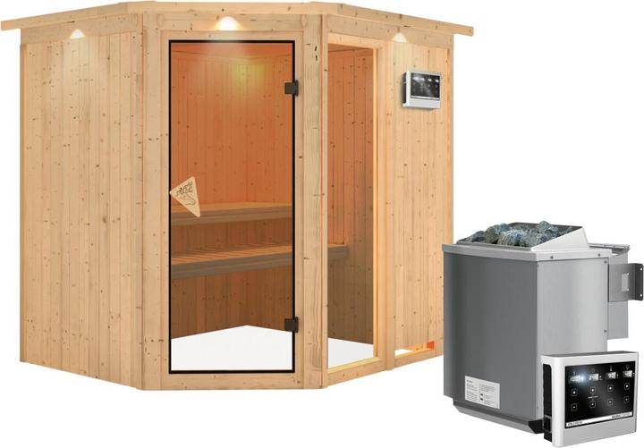 Immagine prodotto Karibu Fiona 2 con cerchio sul tetto (9 KW Bio controllo esterno)