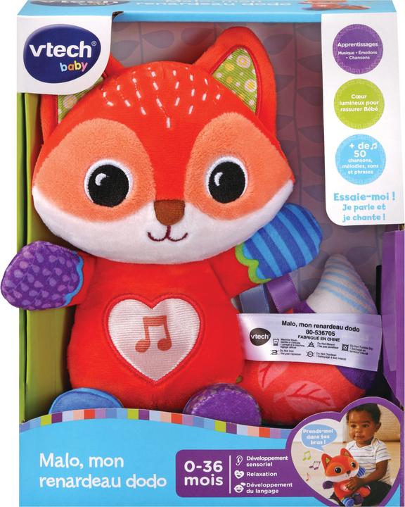 Actual product image VTech Night light Malo, mon renardeau dodo