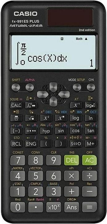Image du produit Casio Plus 2 (Cellules solaires, Piles)