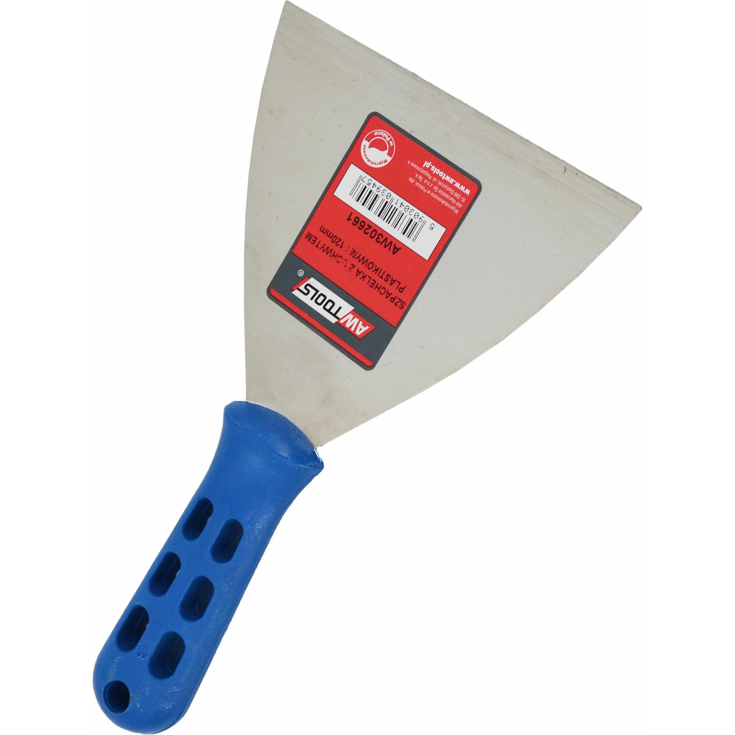 Awtools, Kelle + Spachtel, Szpachla Nierdzewna 100mm Uchwyt Plastikowy
