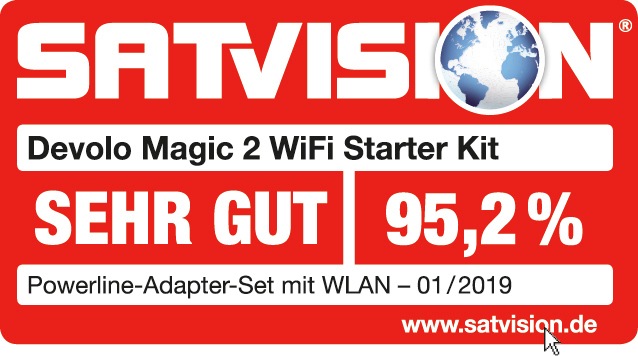Image du produit Devolo Kit de démarrage Magic 2 WiFi next (2400 Mbit/s)