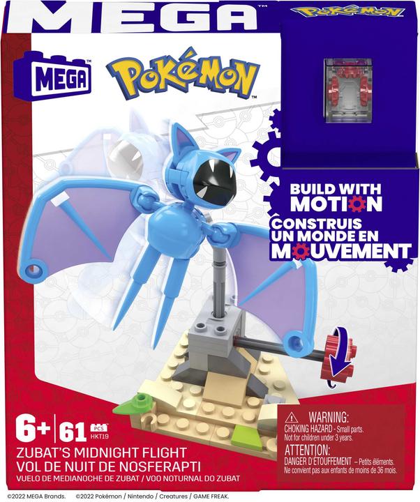 Actual product image Mattel Pokémon Zubats Mitternachtsflug