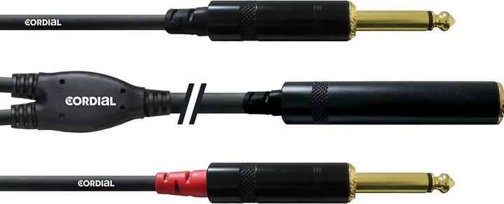 Actual product image Cordial Cfy Kpp (0.30 m, 6.3mm jack cable)