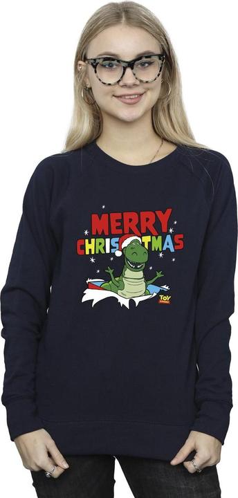 Produktbild Disney Toy Story Rex Christmas Burst Sweatshirt (L)