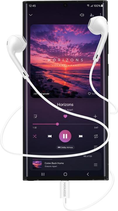 Produktbild Mayaxess USB-C Kopfhörer Galaxy Kabelgebunden (Kabelgebunden)