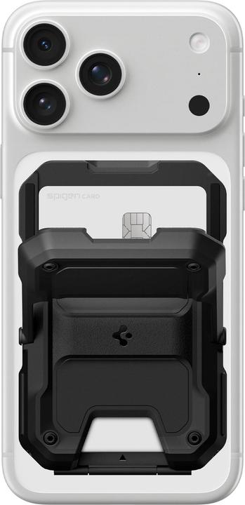 Spigen Tough Armor Pro Wallet MagSafe 5 Card, black