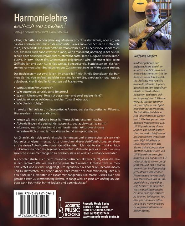 Produktbild Harmonielehre endlich verstehen! (Deutsch, Wolfgang Meffert, 2012)