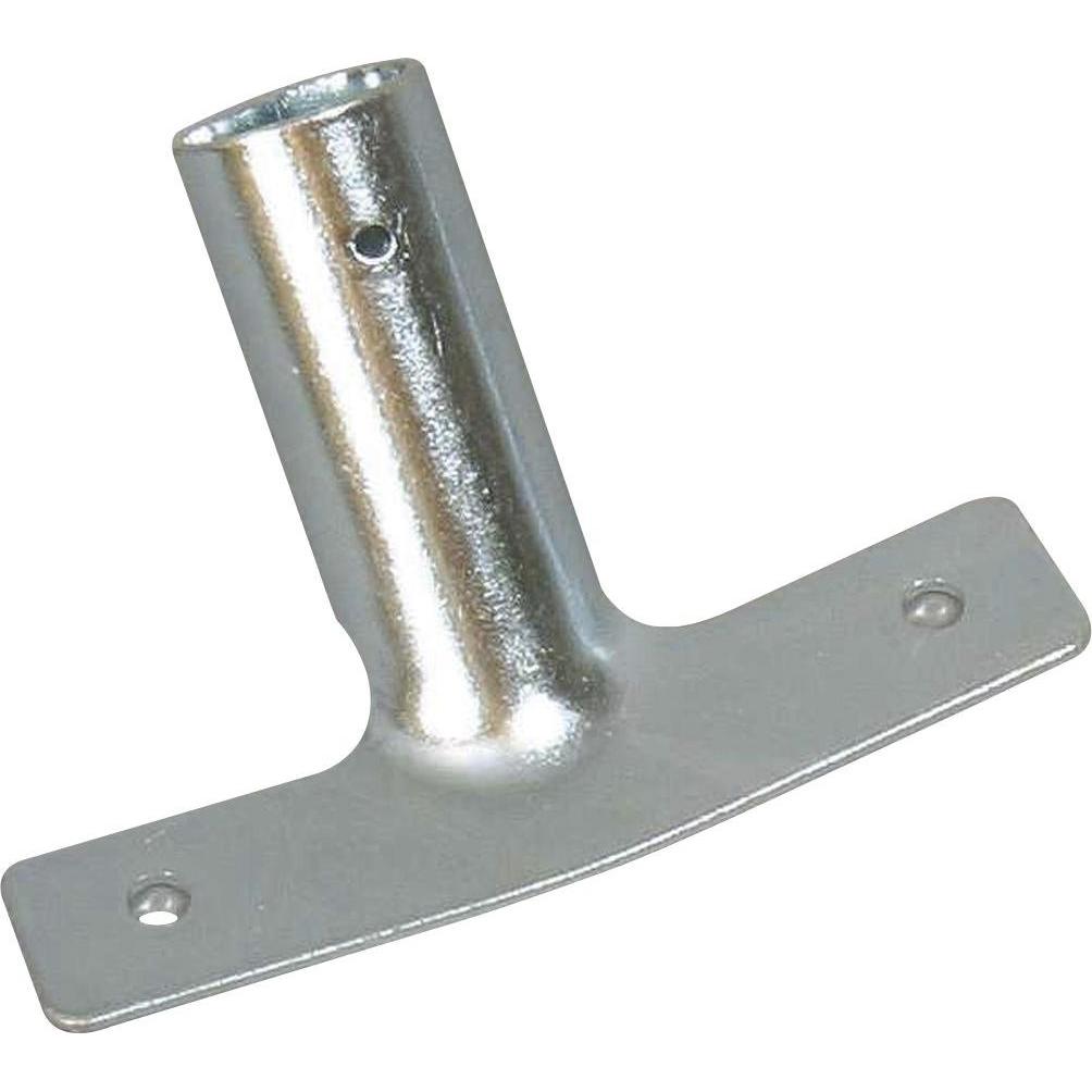 Masta, Zubehör Gartenwerkzeug, Metallstielhalter flach für Besenstiele bis Durchmesser 23,5 mm