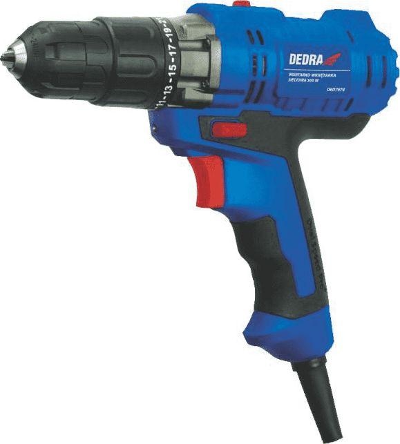 Dedra Screwdriver - drill DED7974 (Rechargeable battery operated)
