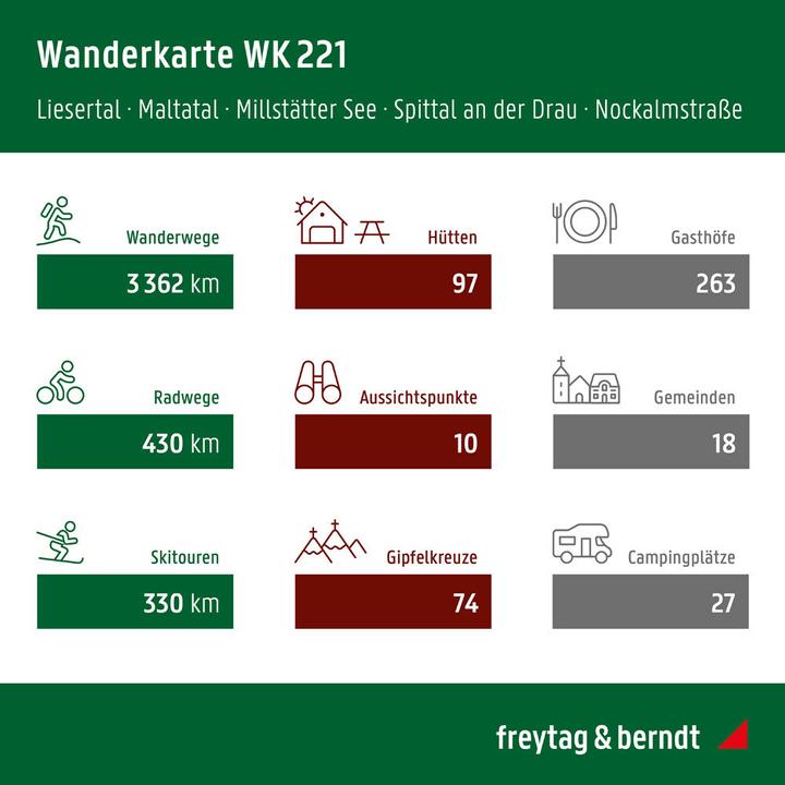 Immagine prodotto Freytag Berndt Wanderkt.WK221 Liesertal